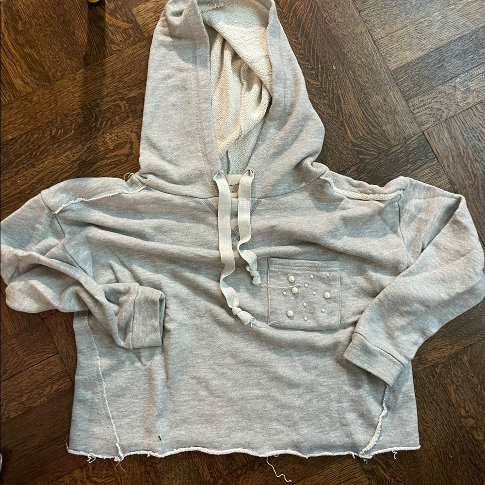 Grey Cropped Hoodie- Part Of Matching Set! - image 1